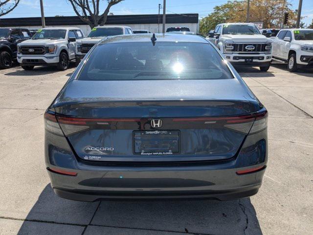 used 2023 Honda Accord car, priced at $25,650