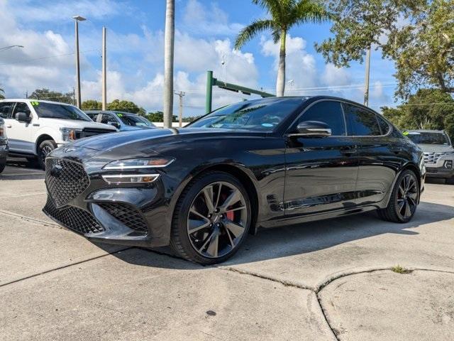 used 2023 Genesis G70 car, priced at $51,998