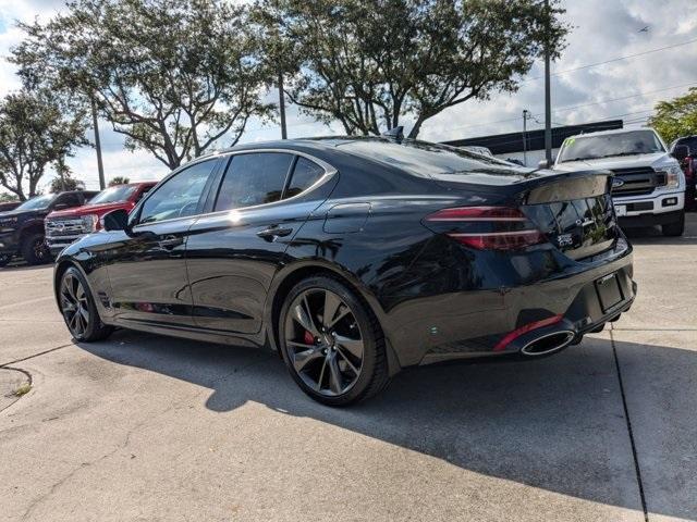 used 2023 Genesis G70 car, priced at $51,998