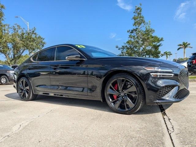 used 2023 Genesis G70 car, priced at $51,998