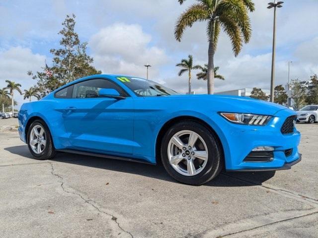 used 2017 Ford Mustang car, priced at $16,799