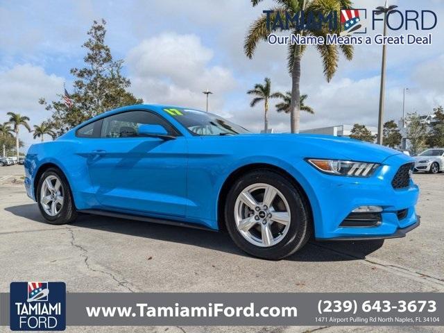 used 2017 Ford Mustang car, priced at $16,799