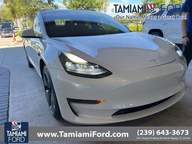 used 2021 Tesla Model 3 car, priced at $15,000