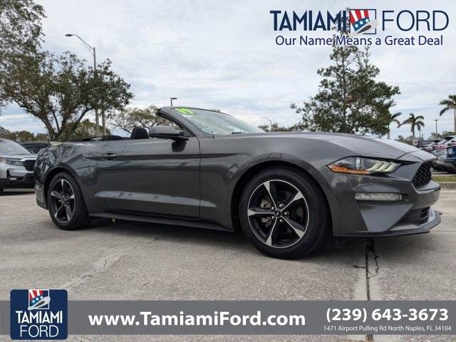 used 2019 Ford Mustang car, priced at $17,599