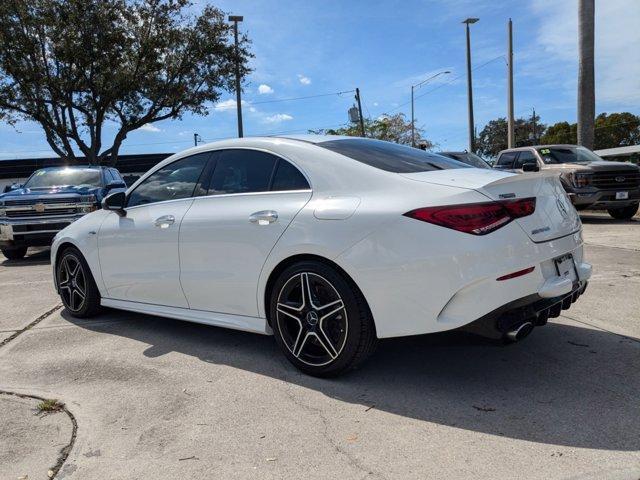 used 2021 Mercedes-Benz AMG CLA 35 car, priced at $31,890