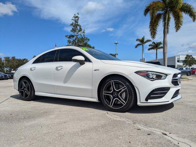 used 2021 Mercedes-Benz AMG CLA 35 car, priced at $31,890