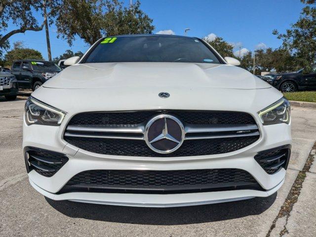 used 2021 Mercedes-Benz AMG CLA 35 car, priced at $31,890