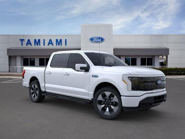 new 2025 Ford F-150 Lightning car, priced at $75,636