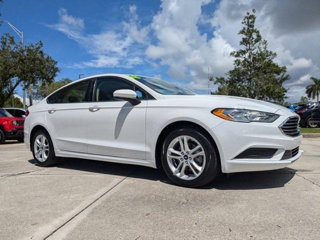 used 2018 Ford Fusion car, priced at $13,395