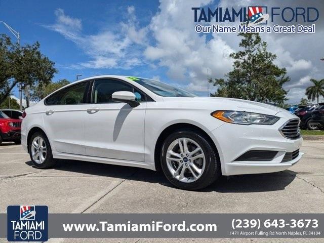 used 2018 Ford Fusion car, priced at $13,395