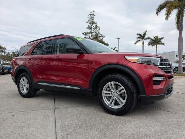 used 2022 Ford Explorer car, priced at $39,699