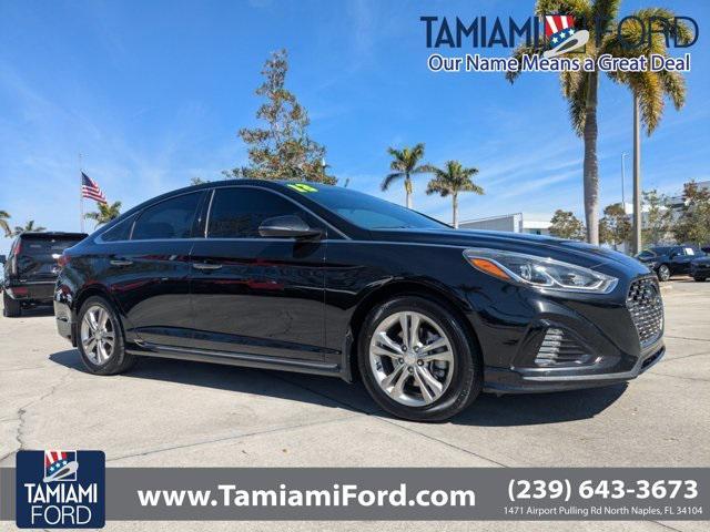 used 2018 Hyundai Sonata car, priced at $8,730