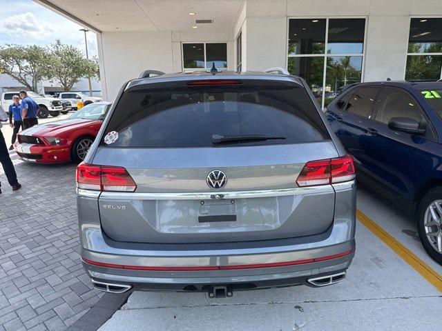 used 2021 Volkswagen Atlas car, priced at $28,990