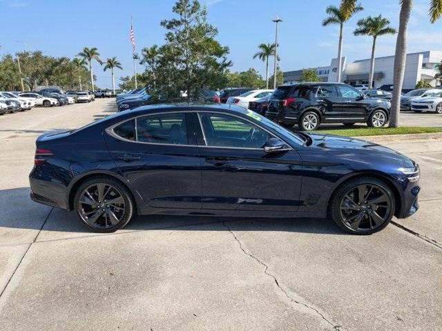 used 2023 Genesis G70 car, priced at $48,990