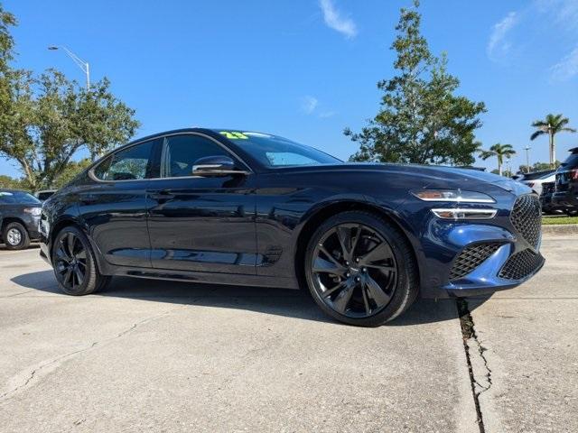 used 2023 Genesis G70 car, priced at $48,990