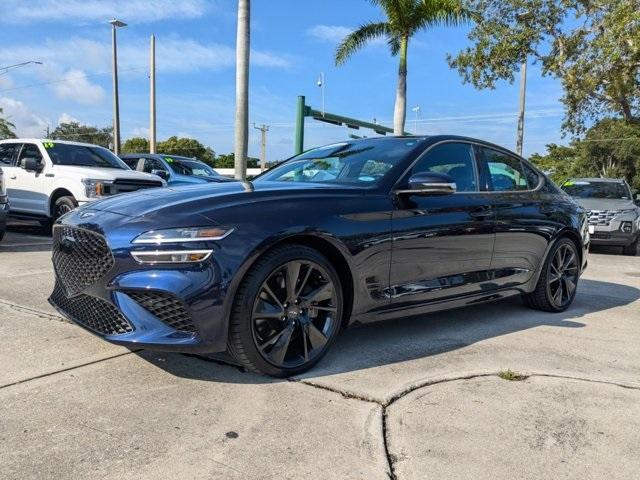 used 2023 Genesis G70 car, priced at $48,990