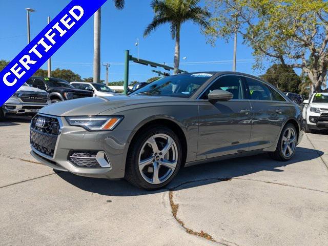 used 2024 Audi A6 car, priced at $35,974