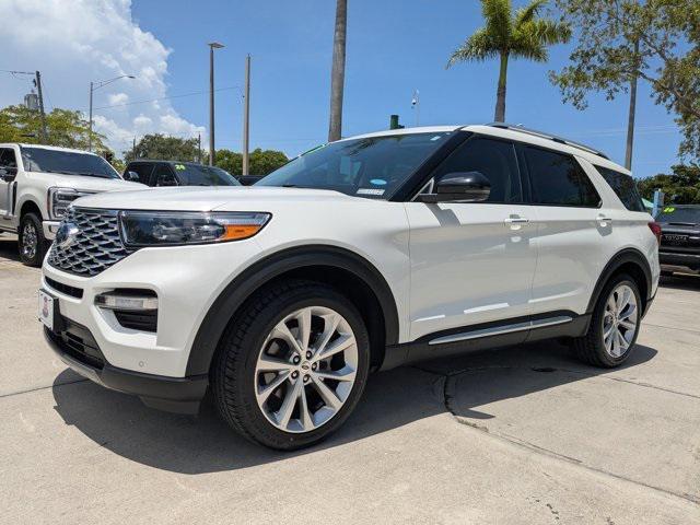 used 2021 Ford Explorer car, priced at $35,390