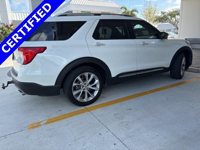 used 2021 Ford Explorer car, priced at $35,699