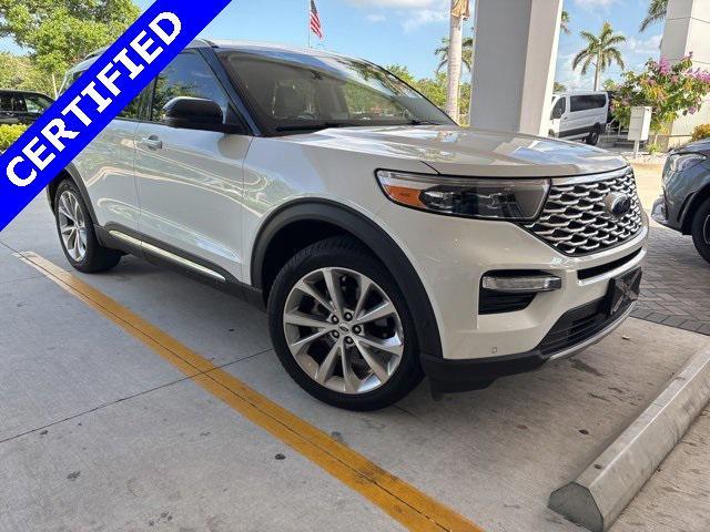 used 2021 Ford Explorer car, priced at $35,699