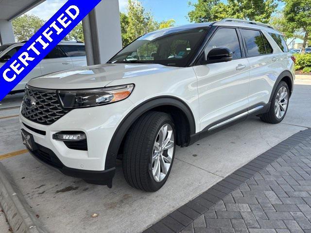 used 2021 Ford Explorer car, priced at $35,699