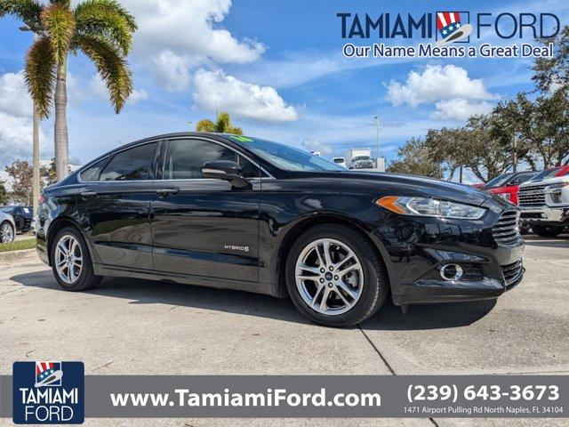 used 2016 Ford Fusion Hybrid car, priced at $15,345