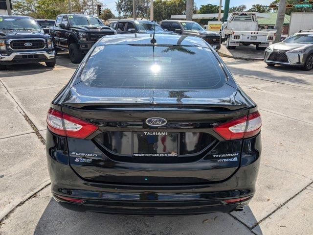 used 2016 Ford Fusion Hybrid car, priced at $15,345