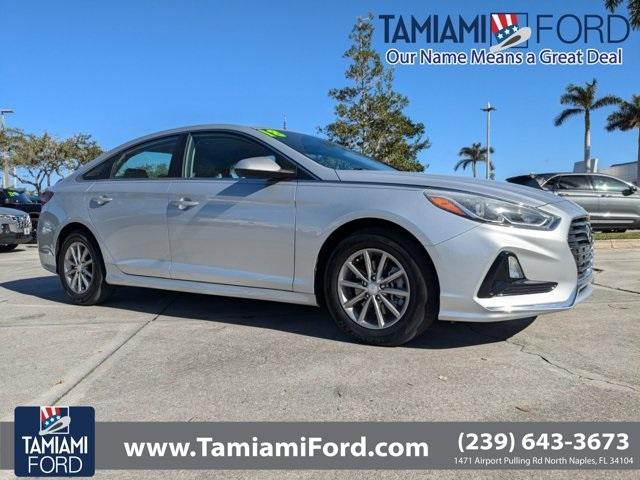 used 2018 Hyundai Sonata car, priced at $15,921