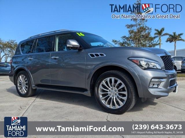 used 2016 INFINITI QX80 car, priced at $19,899