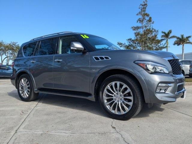 used 2016 INFINITI QX80 car, priced at $19,899