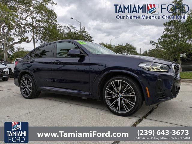 used 2022 BMW X4 car, priced at $31,040
