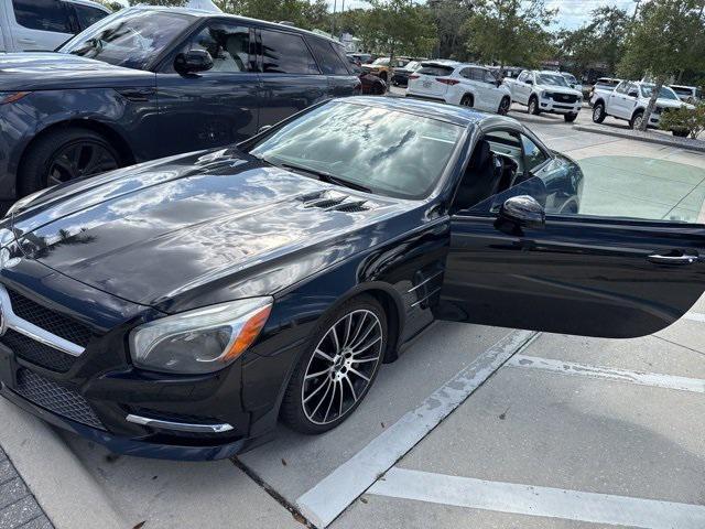 used 2015 Mercedes-Benz SL-Class car, priced at $24,199