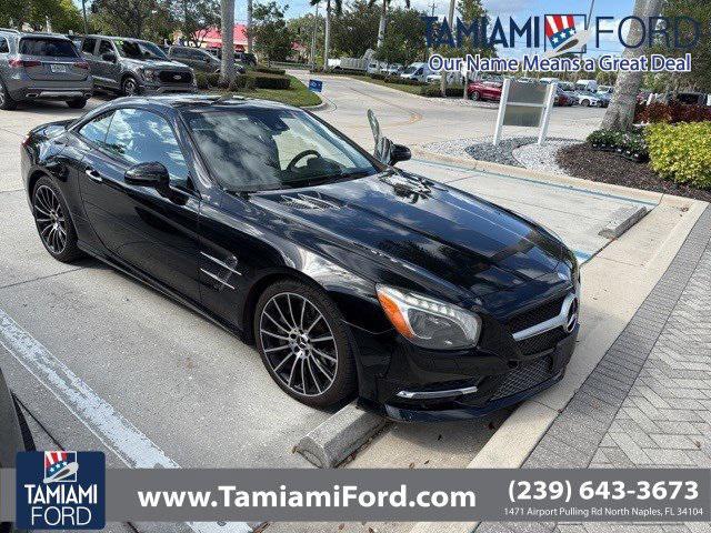 used 2015 Mercedes-Benz SL-Class car, priced at $24,199