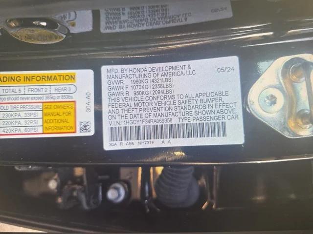 used 2024 Honda Accord car, priced at $25,563