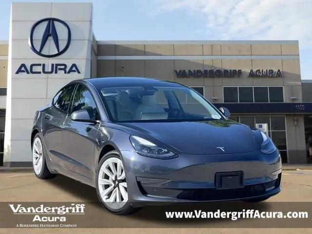 used 2021 Tesla Model 3 car, priced at $22,326
