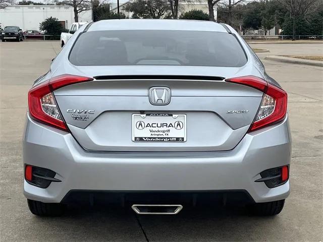 used 2021 Honda Civic car, priced at $21,595