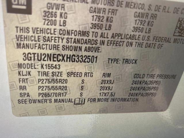 used 2017 GMC Sierra 1500 car, priced at $29,702