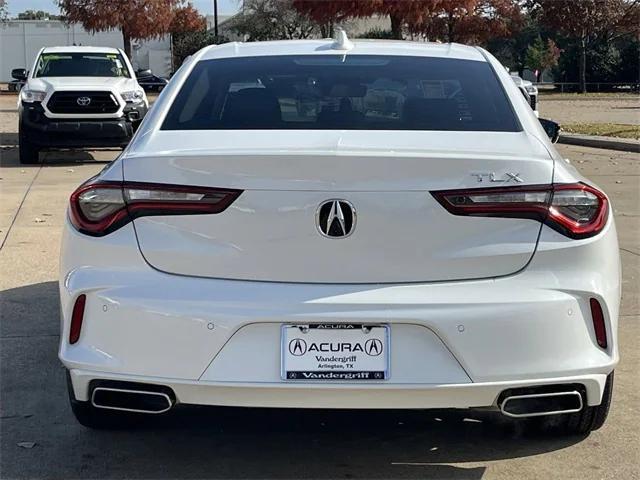 new 2025 Acura TLX car, priced at $47,195