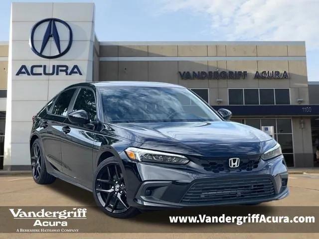 used 2024 Honda Civic car, priced at $25,495