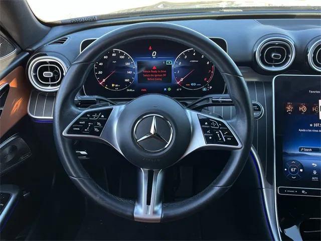 used 2022 Mercedes-Benz C-Class car, priced at $32,495