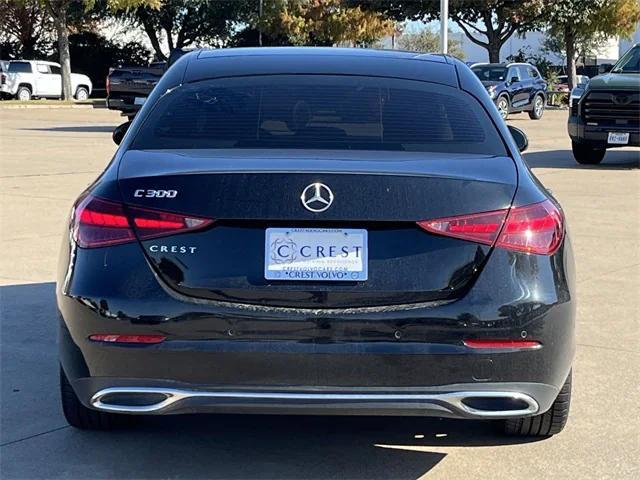 used 2022 Mercedes-Benz C-Class car, priced at $32,495