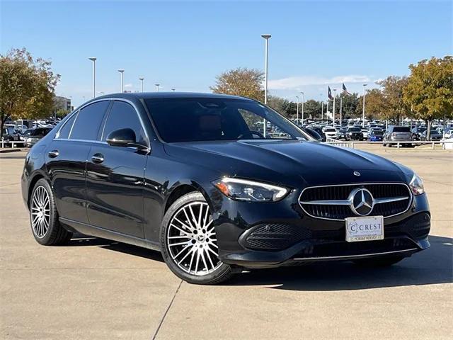 used 2022 Mercedes-Benz C-Class car, priced at $32,495