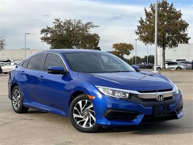 used 2018 Honda Civic car, priced at $18,995