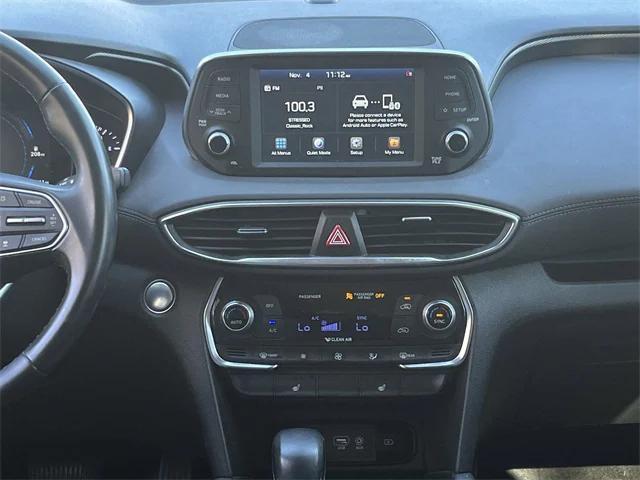 used 2020 Hyundai Santa Fe car, priced at $15,395