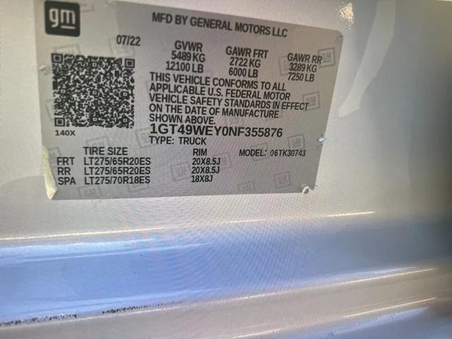 used 2022 GMC Sierra 3500 car, priced at $67,319