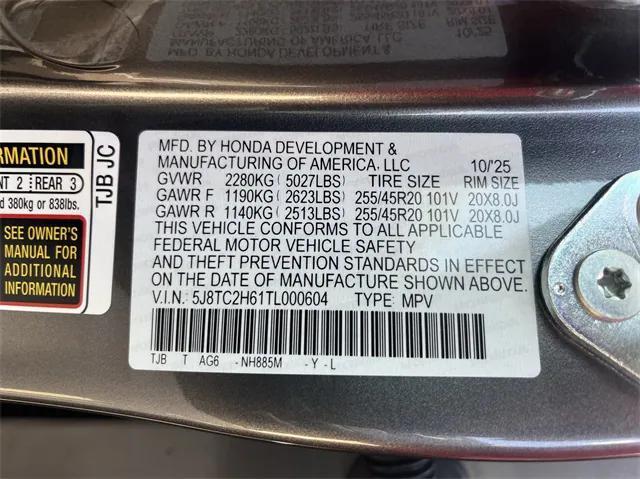 new 2026 Acura RDX car, priced at $52,650