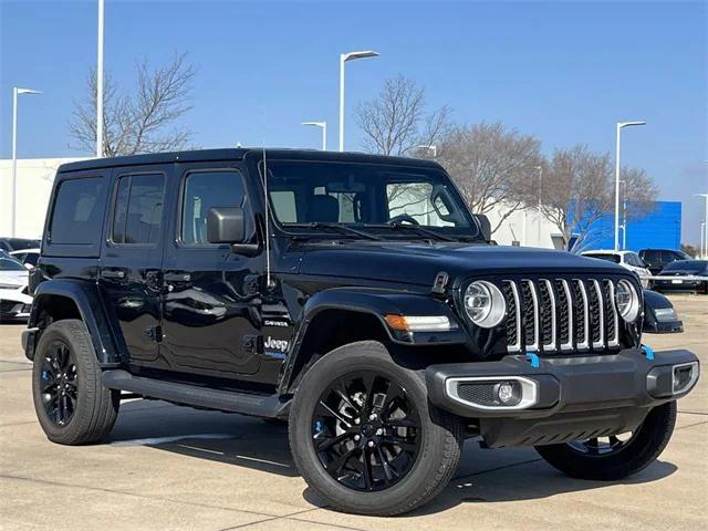 used 2022 Jeep Wrangler Unlimited 4xe car, priced at $32,825