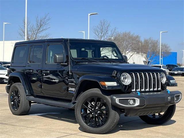 used 2022 Jeep Wrangler Unlimited 4xe car, priced at $32,799