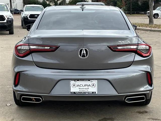 new 2025 Acura TLX car, priced at $47,195