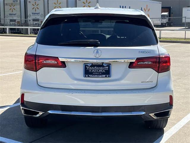 used 2017 Acura MDX car, priced at $18,996